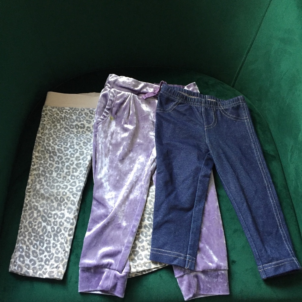 Baby Girl Pants Bundle Various Patterns